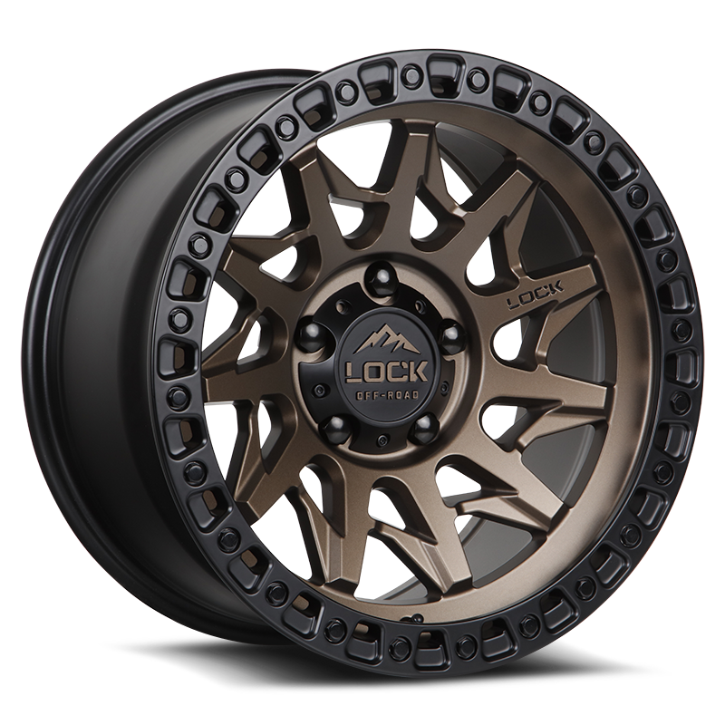 Lock Off-Road Wheels Lunatic Matte Bronze