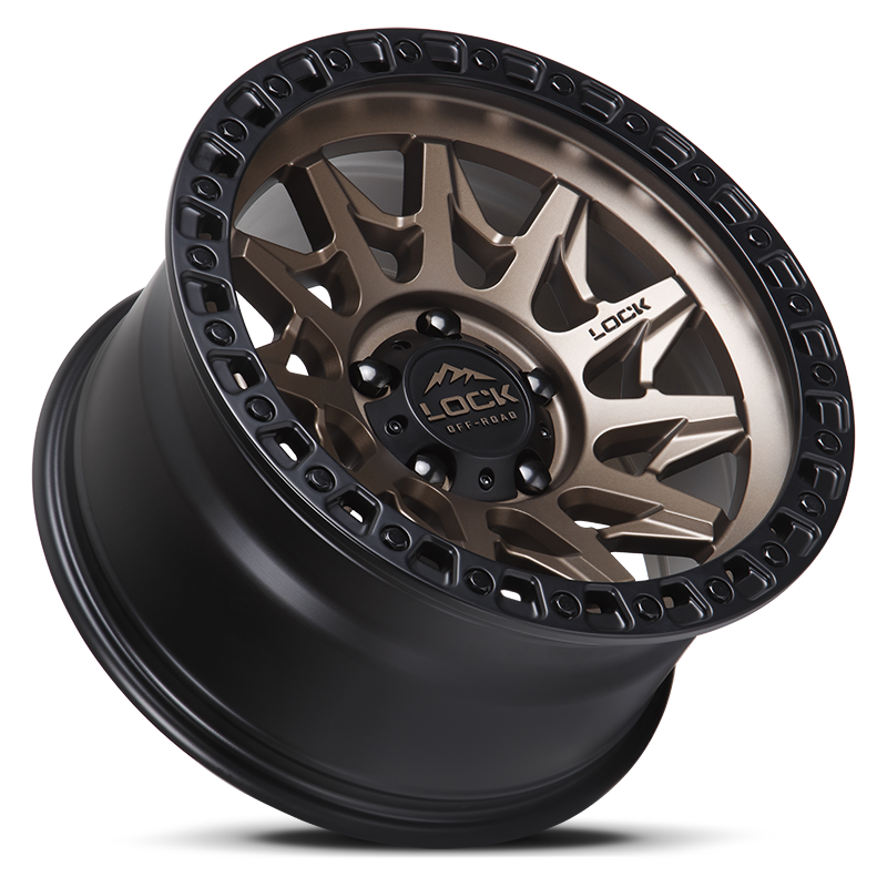 Lock Off-Road Wheels Lunatic Matte Bronze