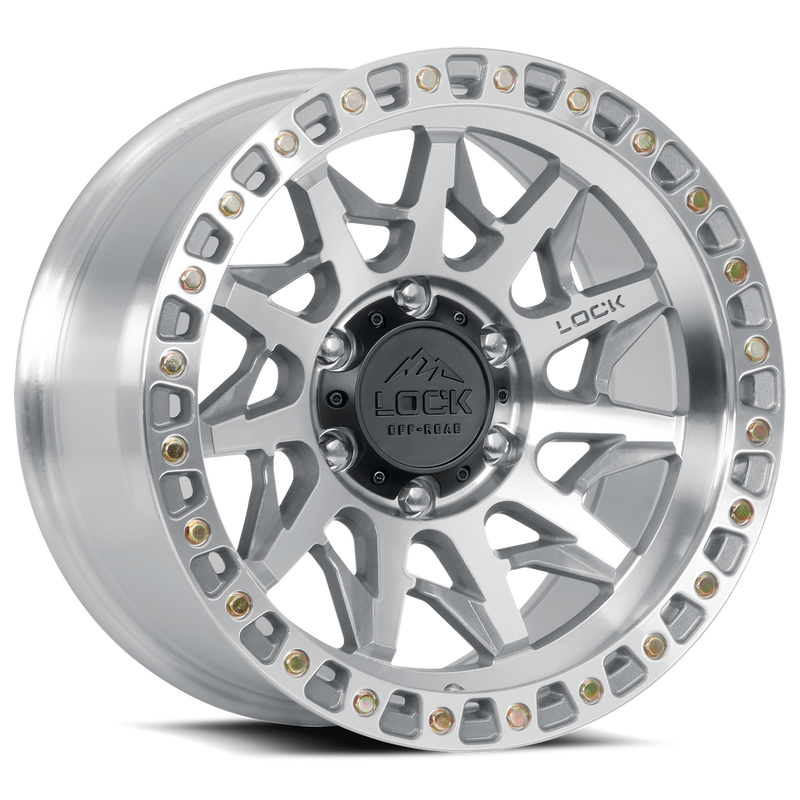 Lock Off-Road Wheels Lunatic Machine Face Polish