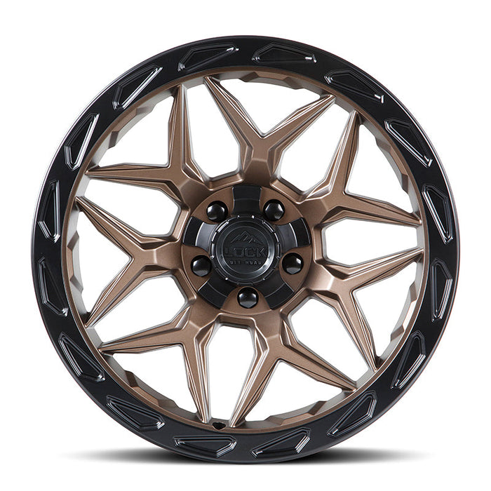 Lock Offroad Wheels Matrix Matte Bronze — 4Runner Lifestyle