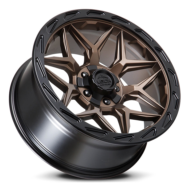 Lock Off-Road Wheels Matrix Matte Bronze