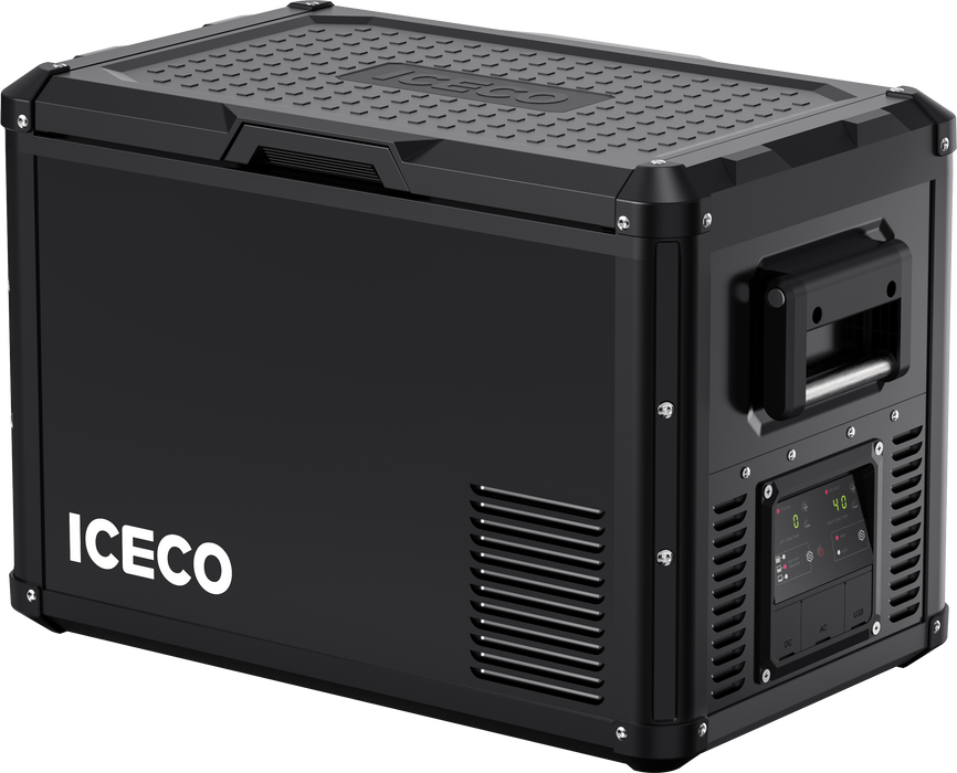 ICECO VL45ProD Dual Zone Portable Freezer Black