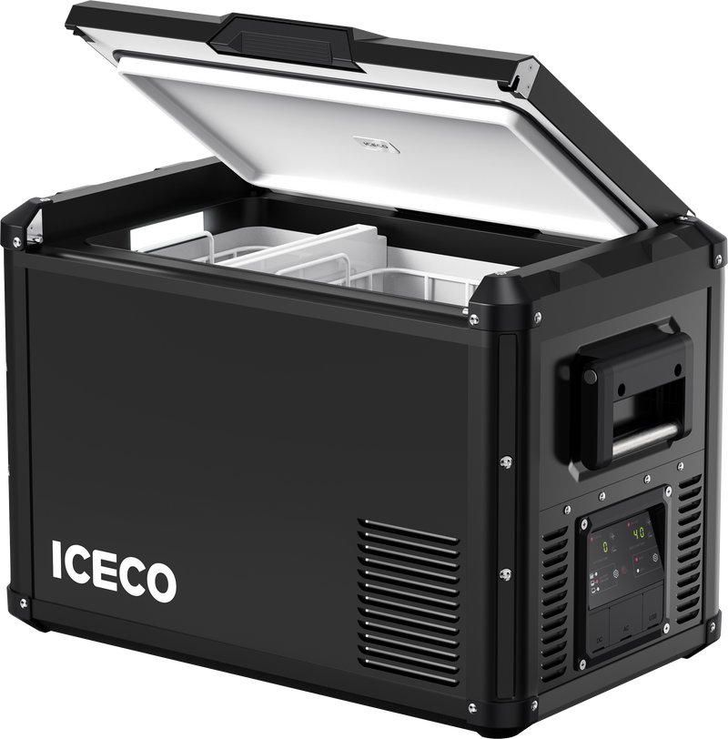 ICECO VL45ProD Dual Zone Portable Freezer Black