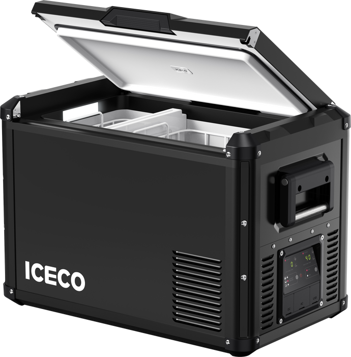 ICECO VL45ProD Dual Zone Portable Freezer Black