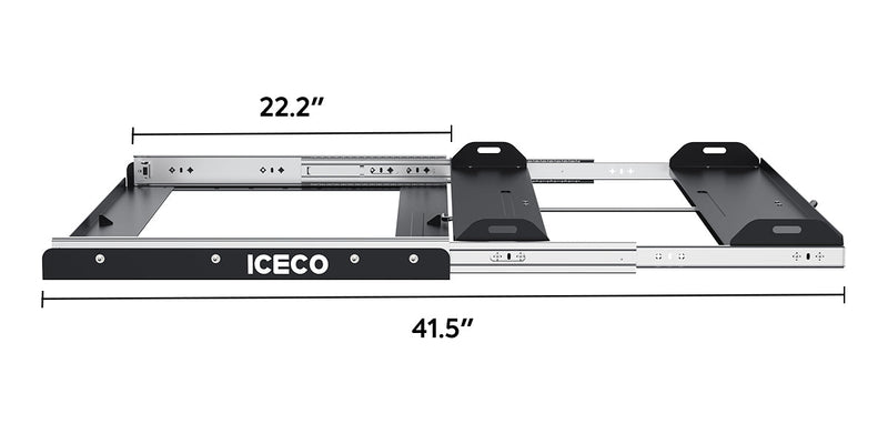 ICECO Side Pull Mounting Slide for Portable Fridge Freezer