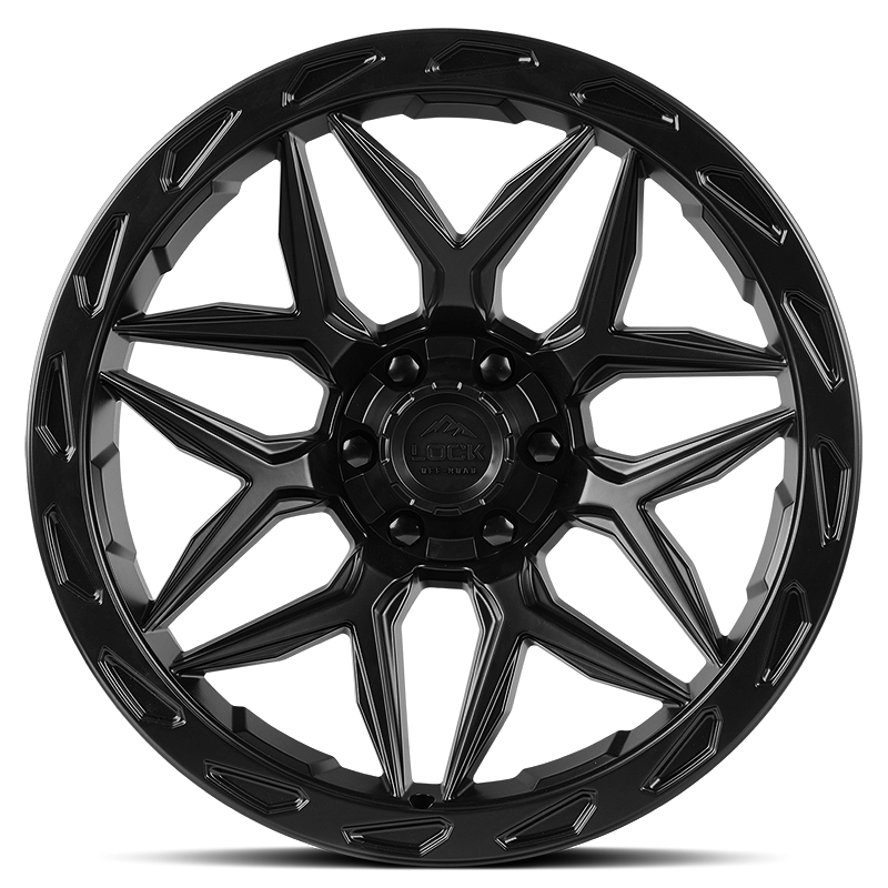 Lock Off-Road Wheels Matrix Matte Black