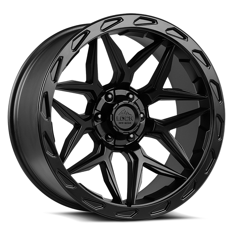Lock Off-Road Wheels Matrix Matte Black