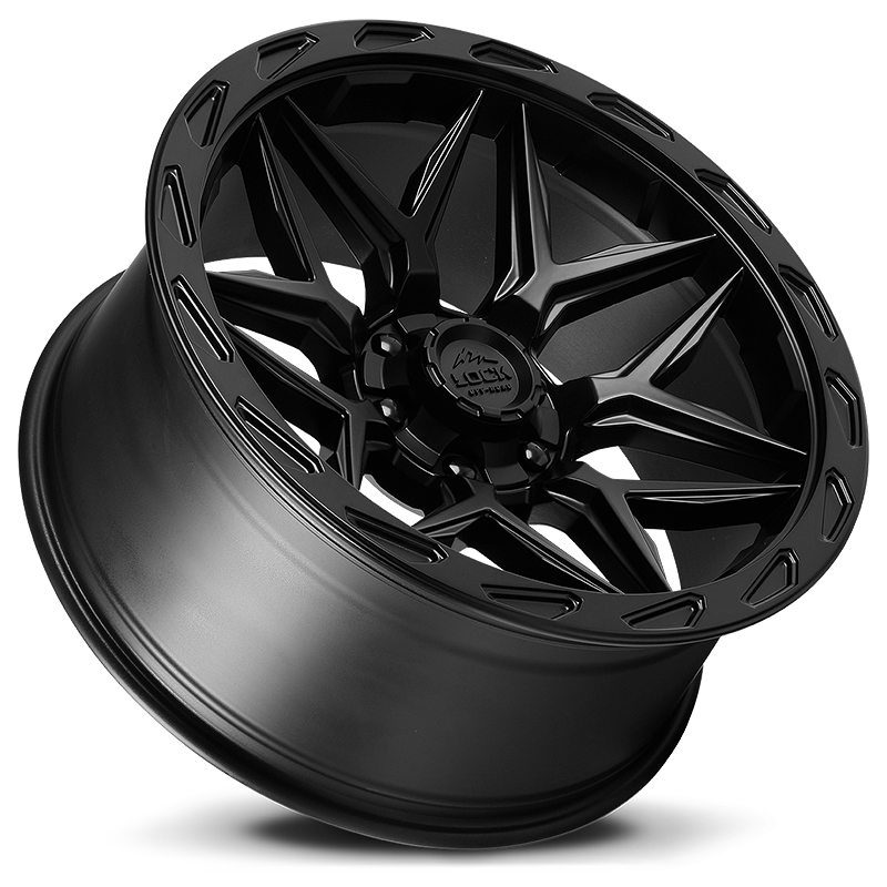Lock Off-Road Wheels Matrix Matte Black