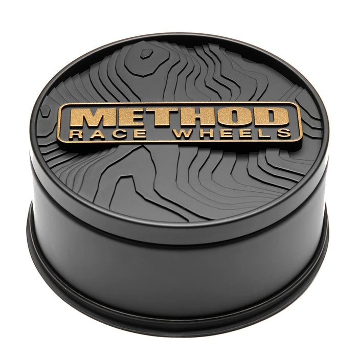 Method Race Wheels Center Cap - Topo Push Through Bronze