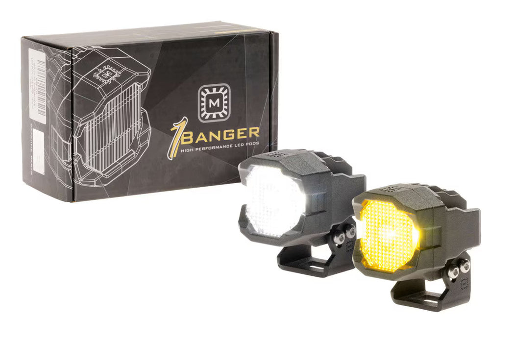 Morimoto 1Banger LED Pods: HXB Flood Beam