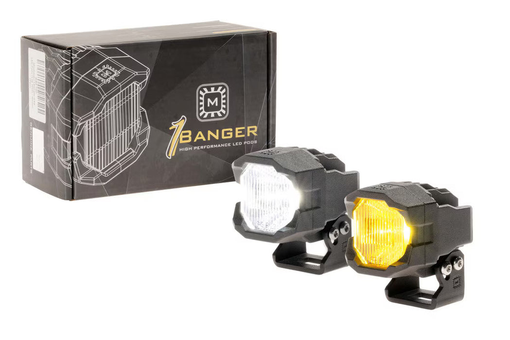 Morimoto 1Banger LED Pods: HXB Wide Beam