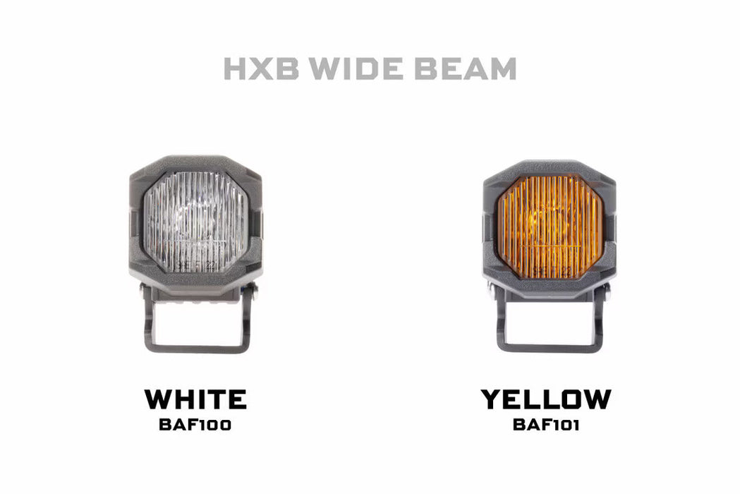 Morimoto 1Banger LED Pods: HXB Wide Beam