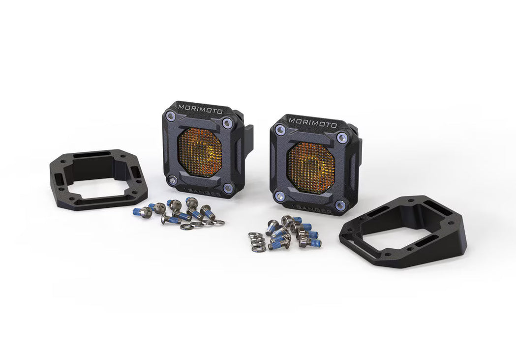 Morimoto 1Banger Pod Lights: Flush Mounting Kit