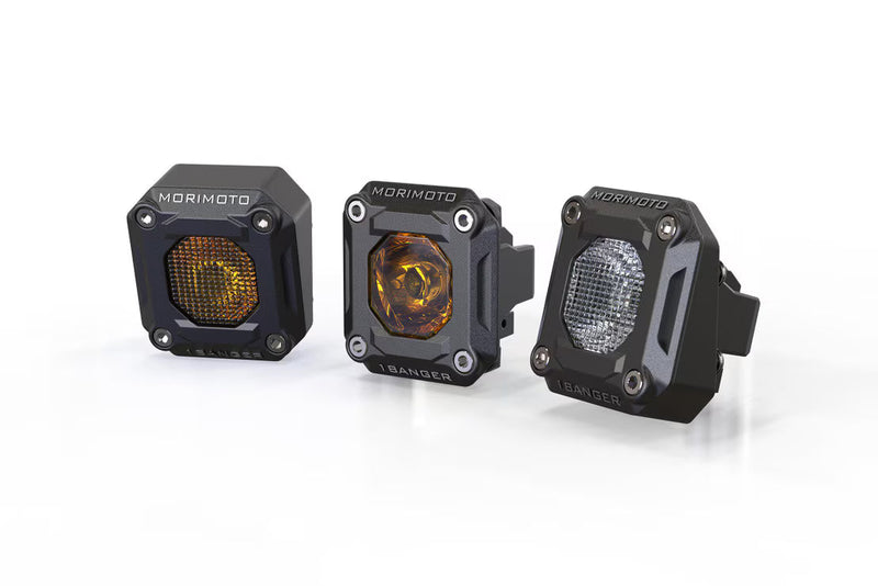 Morimoto 1Banger Pod Lights: Flush Mounting Kit