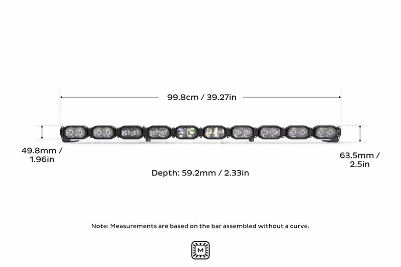 Morimoto 2Banger Bar: 10 Pod / 40 "