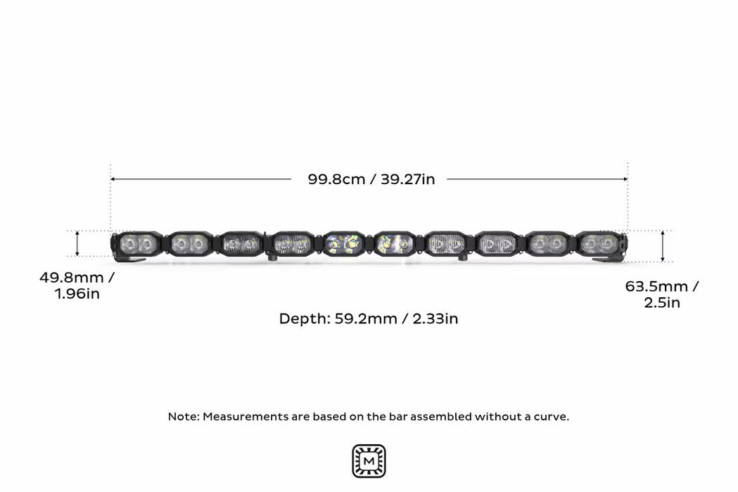 Morimoto 2Banger Bar: 10 Pod / 40 "