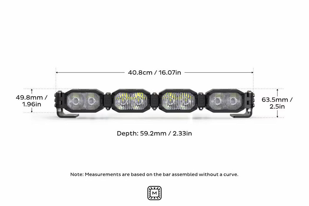 Morimoto 2Banger Bar: 4 Pod / 16"