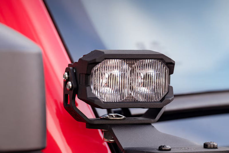 Morimoto 2Banger LED Pods: HXB Combo Beam