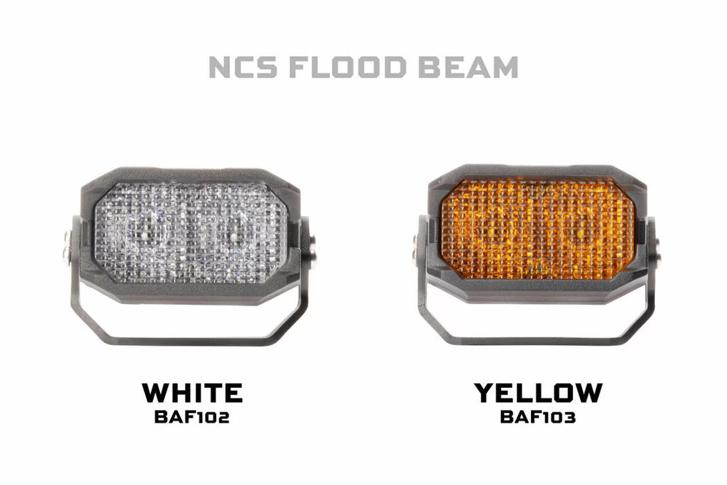 Morimoto 2Banger LED Pods: NCS Flood Beam