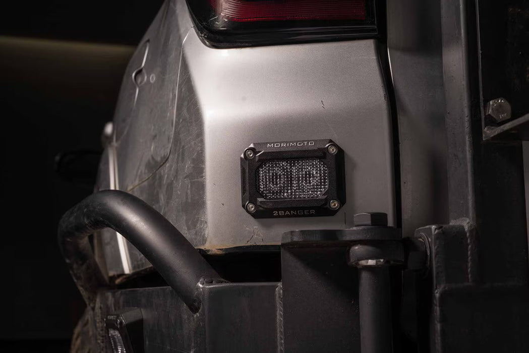 Morimoto 2Banger Pod Lights: Flush Mounting Kit