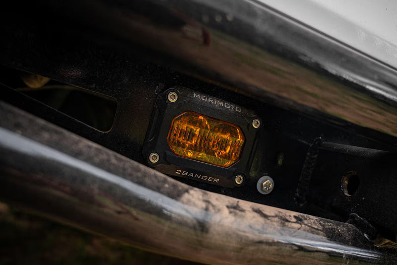 Morimoto 2Banger Pod Lights: Flush Mounting Kit