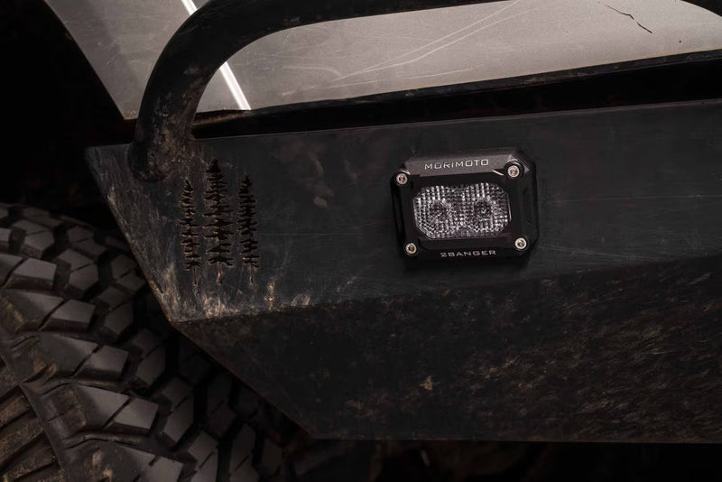 Morimoto 2Banger Pod Lights: Flush Mounting Kit