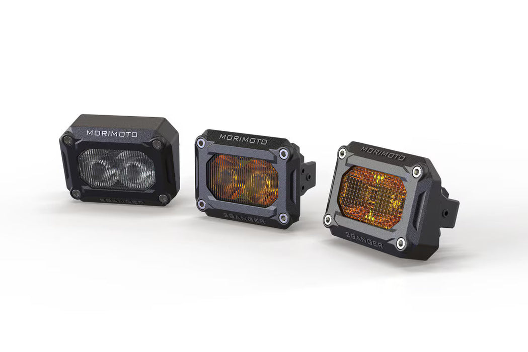Morimoto 2Banger Pod Lights: Flush Mounting Kit