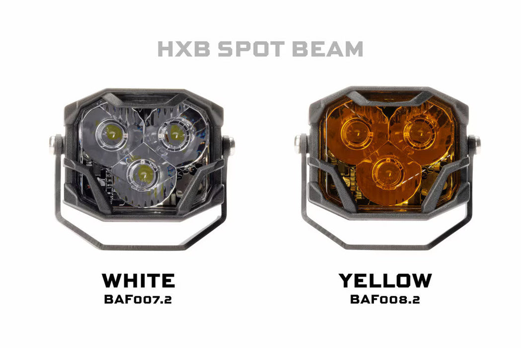 Morimoto 4Banger LED Pods: HXB Spot Beam