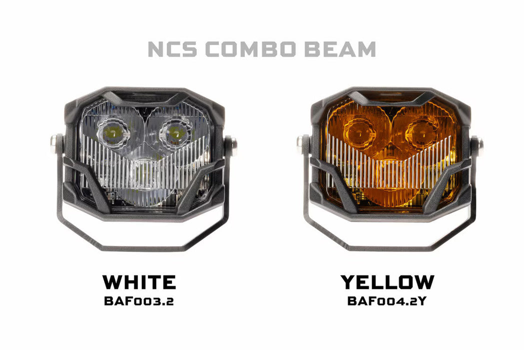 Morimoto 4Banger LED Pods: NCS Combo Beam