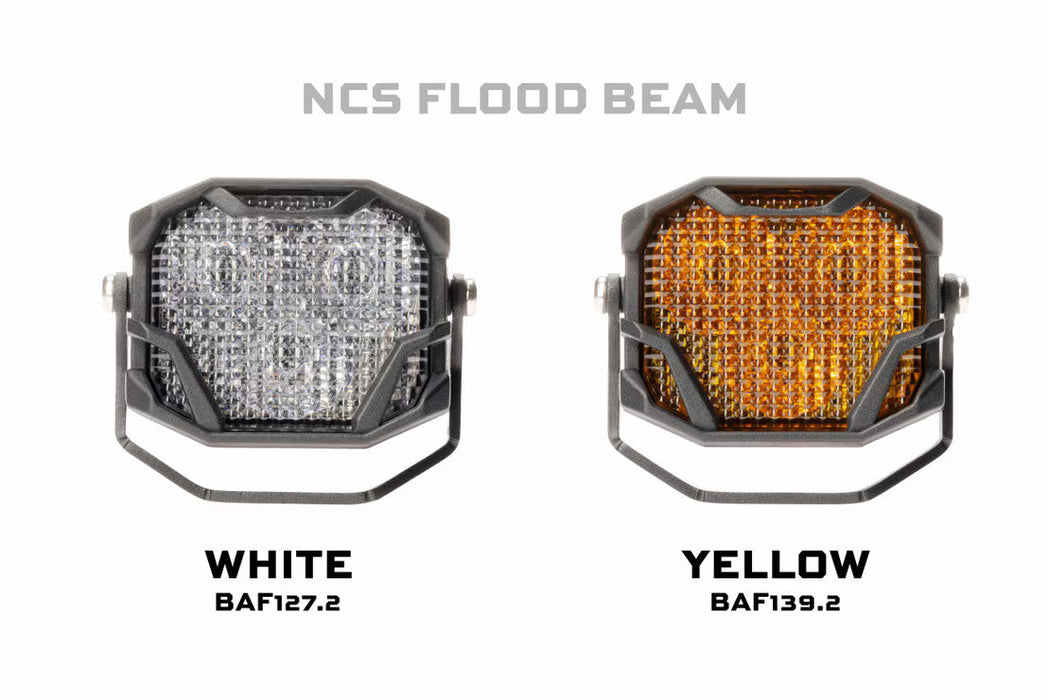 Morimoto 4Banger LED Pods: NCS Flood Beam