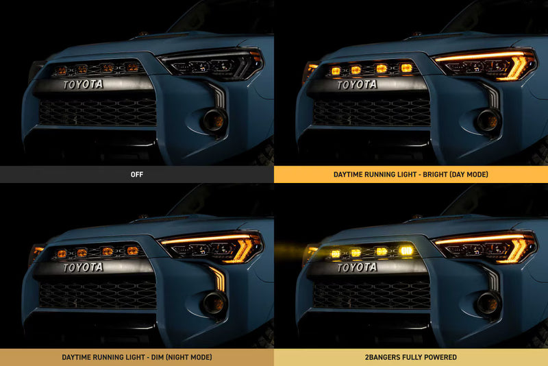 Morimoto XBG LED DRL Grille For 4Runner (2014-2024)