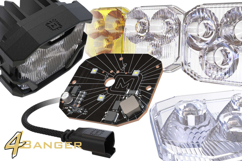 Morimoto 4Banger Ditch Light System For 4Runner (2003-2009)
