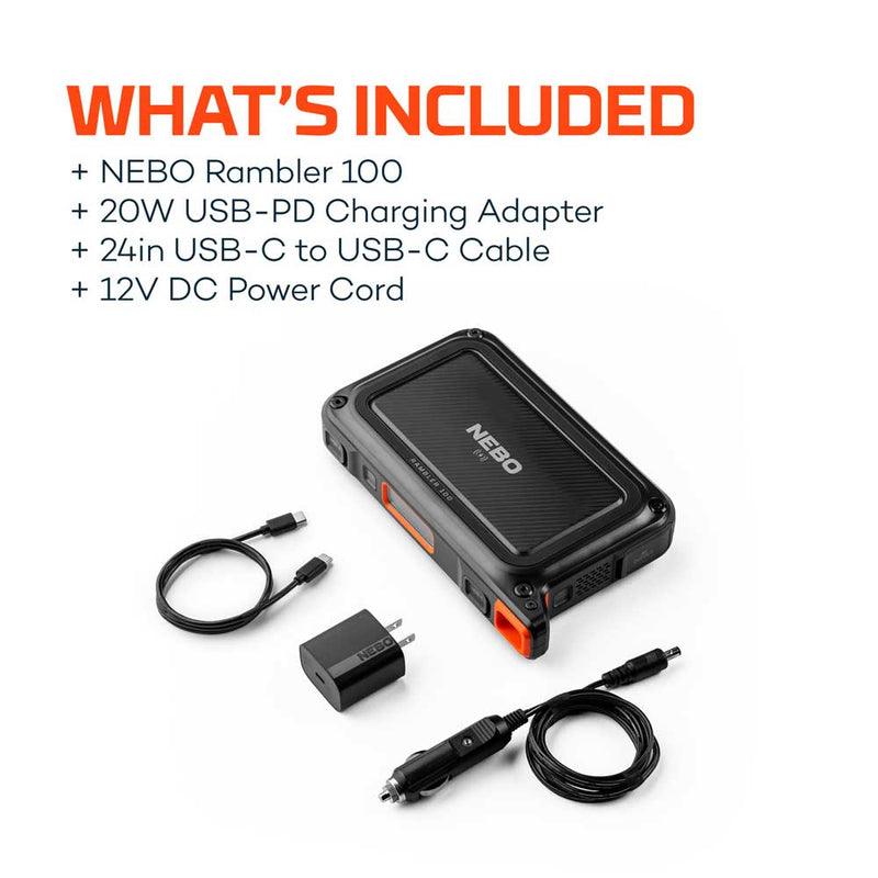 Nebo Rambler 100 Power Station