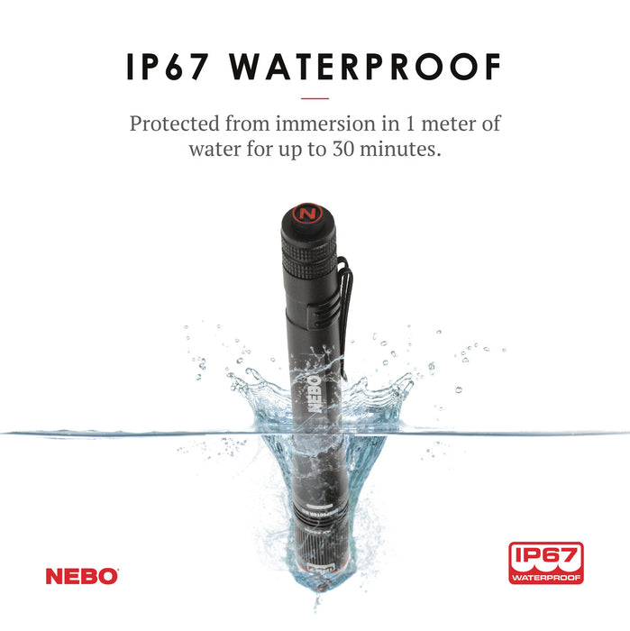 Nebo NB6810 INSPECTOR RC Penlight rechargeable LED (monochrome) 165 mm Black