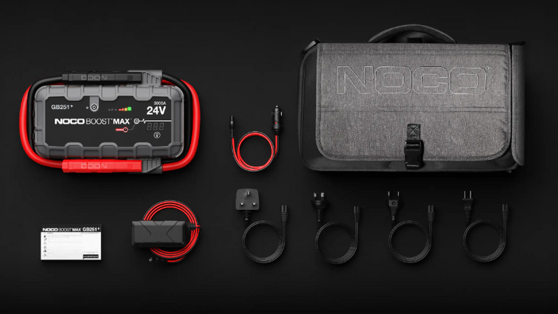 Noco GB251+ 3000A 24V Boost MAX UltraSafe Jump Starter