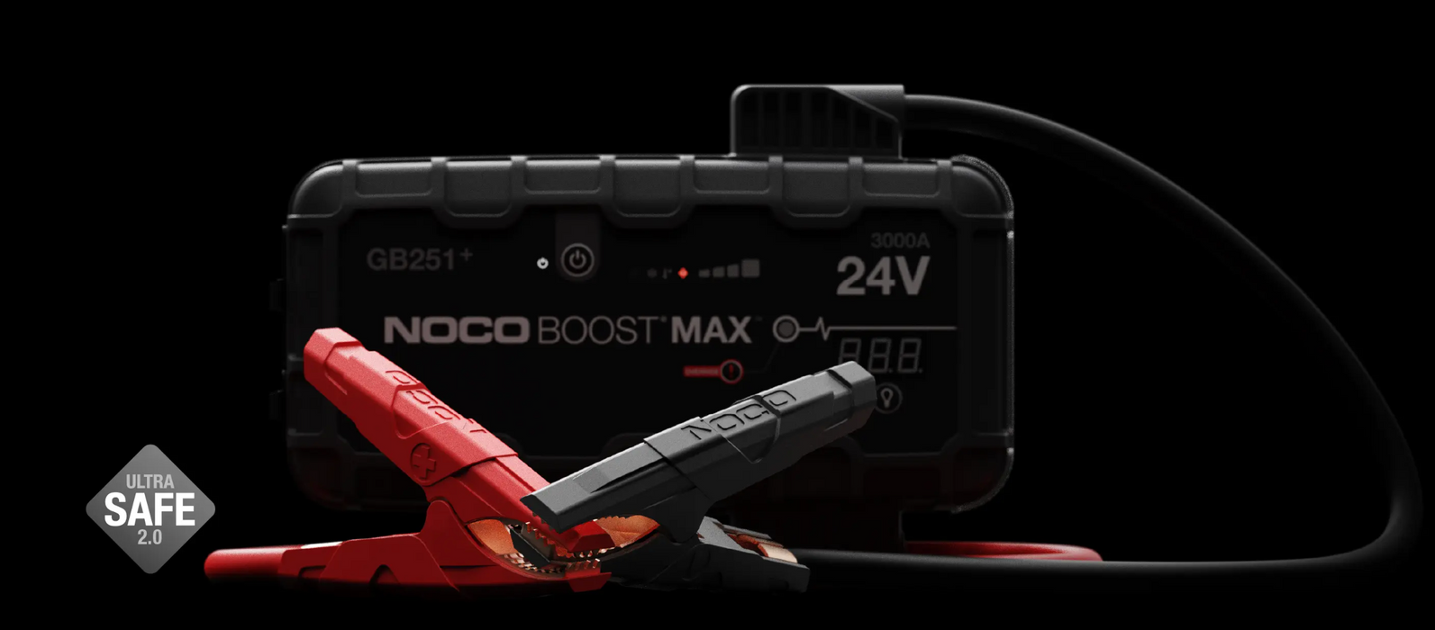 Noco GB251+ 3000A 24V Boost MAX UltraSafe Jump Starter
