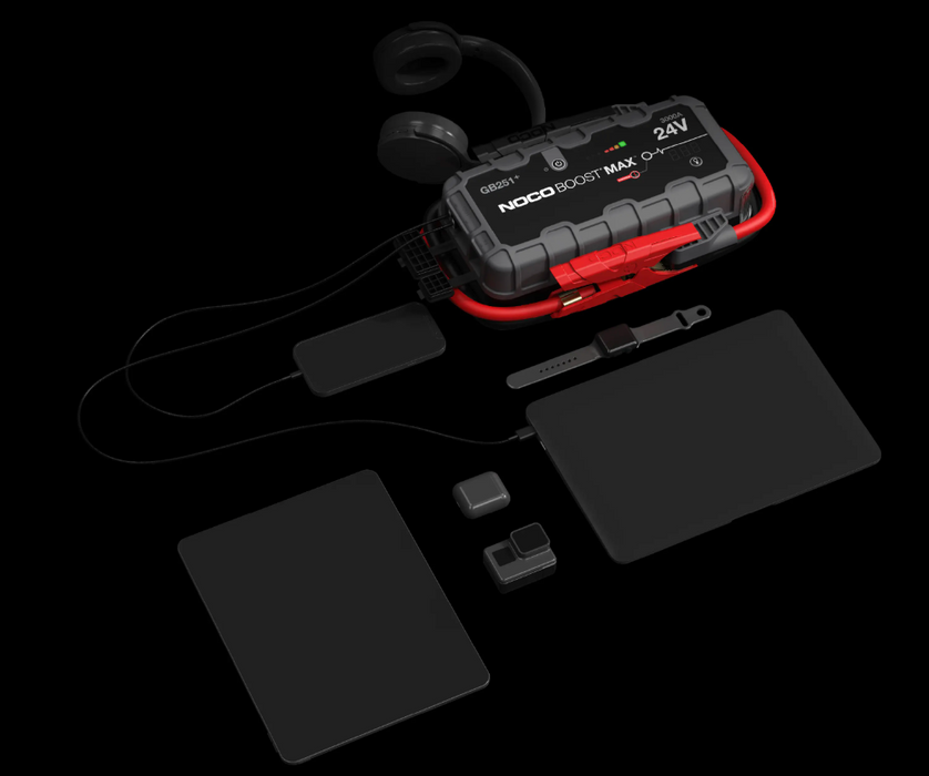 Noco GB251+ 3000A 24V Boost MAX UltraSafe Jump Starter