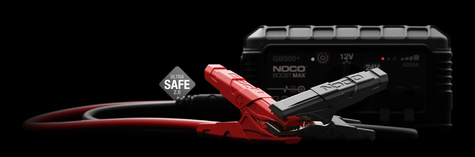 Noco GB500+ 6250A 12/24V Boost MAX UltraSafe Jump Starter