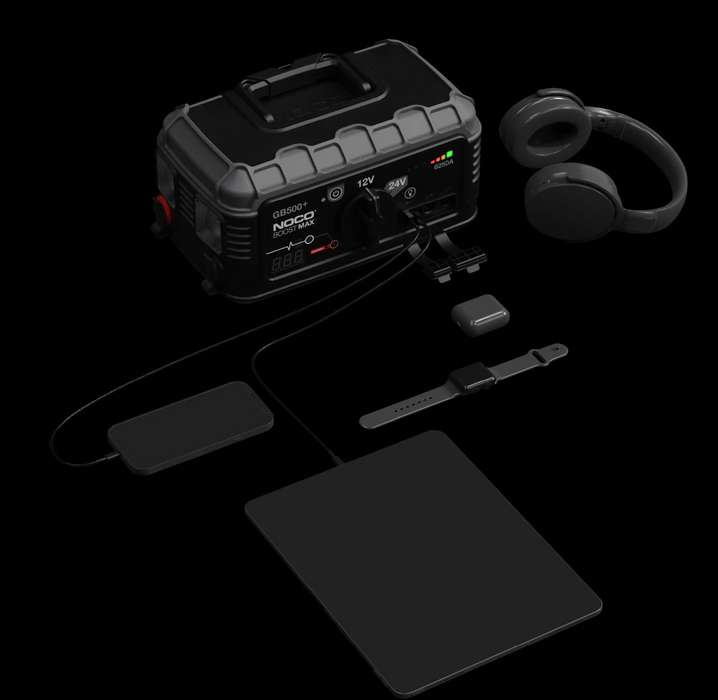 Noco GB500+ 6250A 12/24V Boost MAX UltraSafe Jump Starter