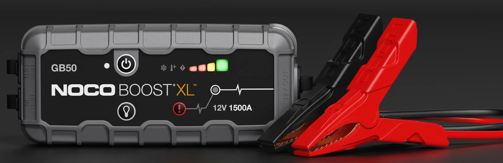 NOCO Genius Boost Plus 1500 Amp UltraSafe Jump Starter & Power Pack USB Ports Worklight, GB50