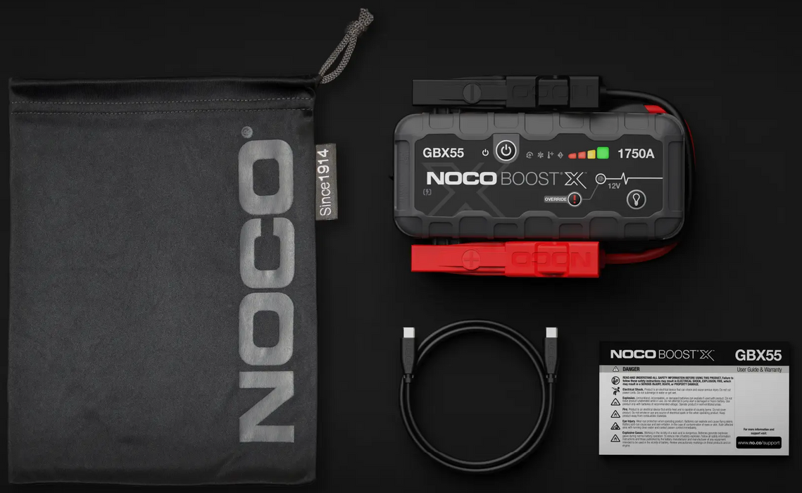 Noco GBX55 1750A 12V Boost X UltraSafe Jump Starter
