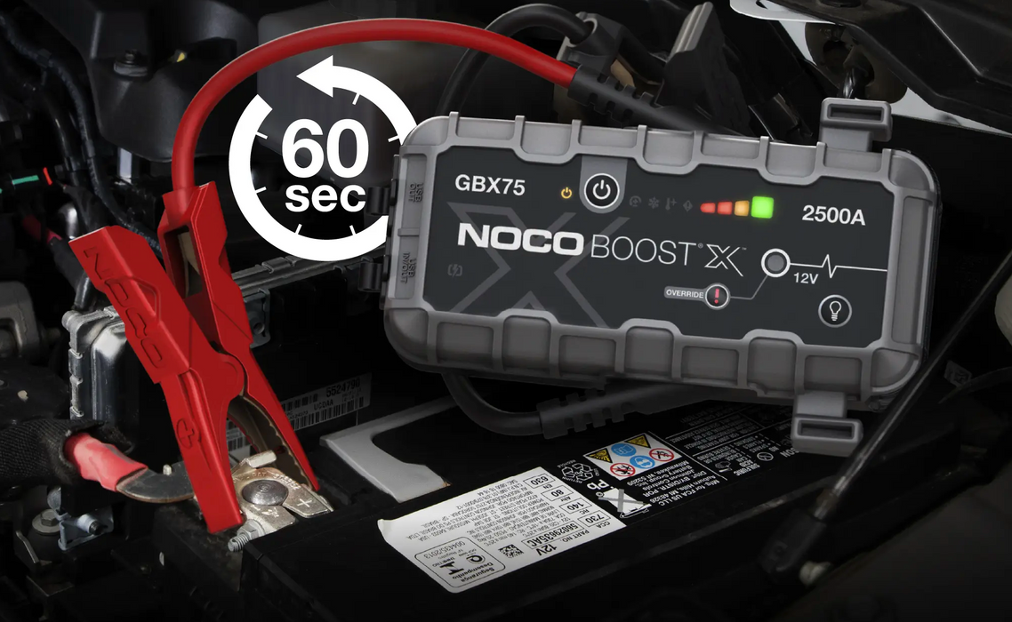 Noco GBX75 2500A 12V Boost X UltraSafe Jump Starter