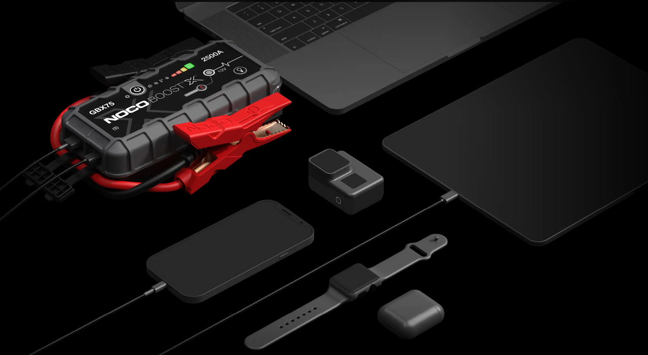 Noco GBX75 2500A 12V Boost X UltraSafe Jump Starter