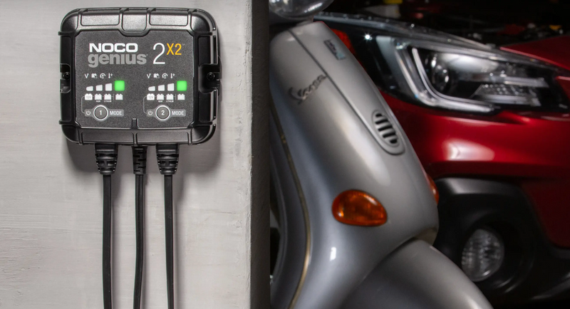 Noco GENIUS2X2 6V/12V 2-Bank 4A Smart Battery Charger