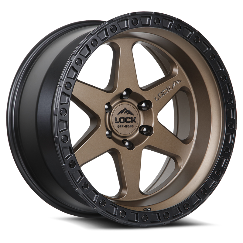 Lock Off-Road Wheels Olympus Matte Desert Bronze