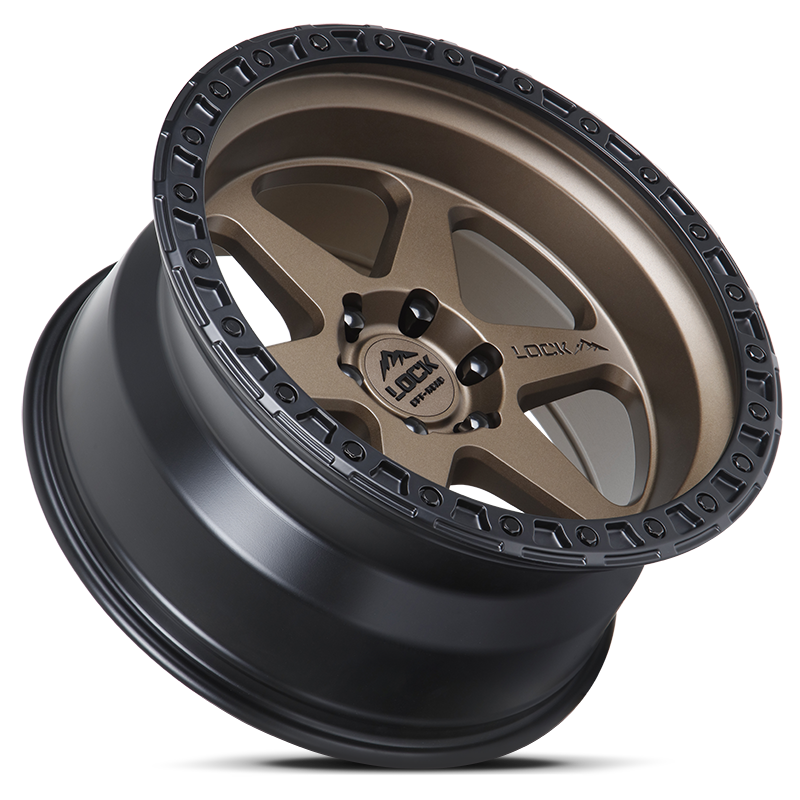 Lock Off-Road Wheels Olympus Matte Desert Bronze