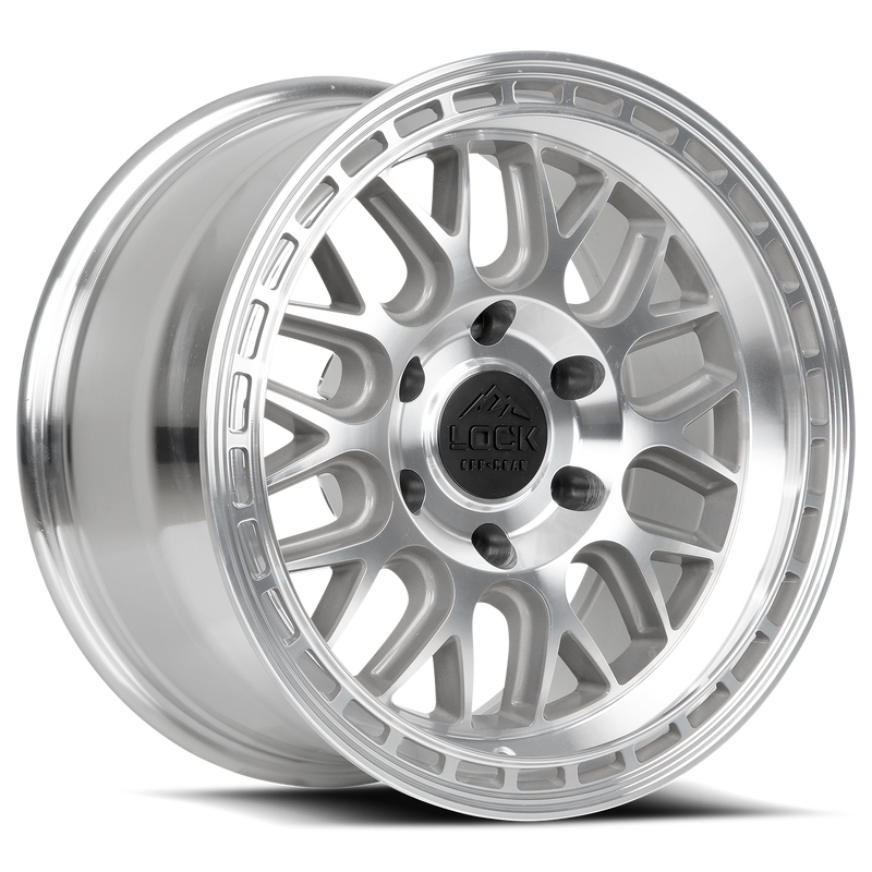Lock Off-Road Wheels Onyx Machine Face Polish