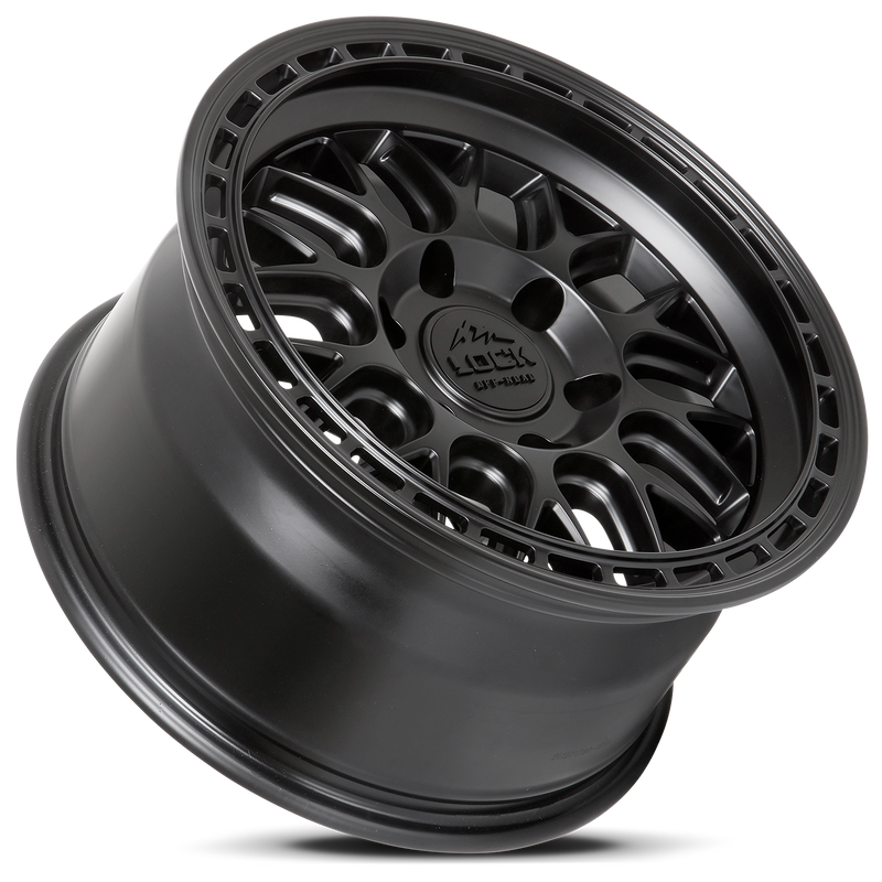 Lock Off-Road Wheels Onyx Matte Black