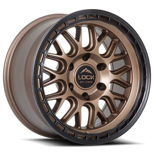 Lock Offroad Wheels Onyx Machine Face Polish