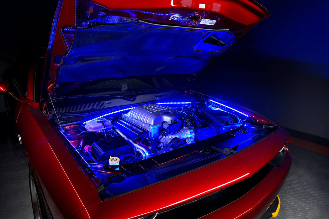 Led Performance Engine Oracle Engine Bay LED Flexible Strip Lighting Kit With Wireless Remote ...